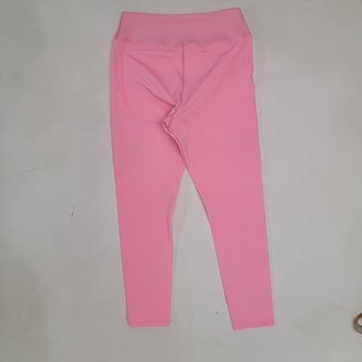 K-Swiss Eleven by Venus Williams Women's LARGE Athletic Capri Pink Leggings - Thumbnail 7