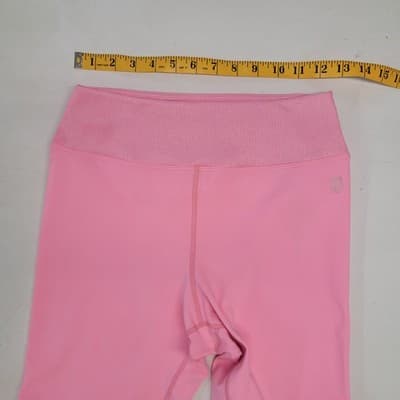 K-Swiss Eleven by Venus Williams Women's LARGE Athletic Capri Pink Leggings - Thumbnail 9