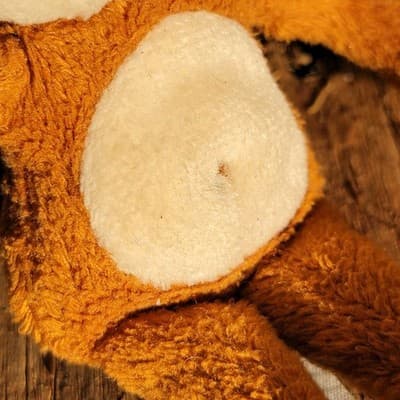 Eco Nugenics Brown Plush Monkey small 7" Curly Tail VINTAGE Collector - Thumbnail 6