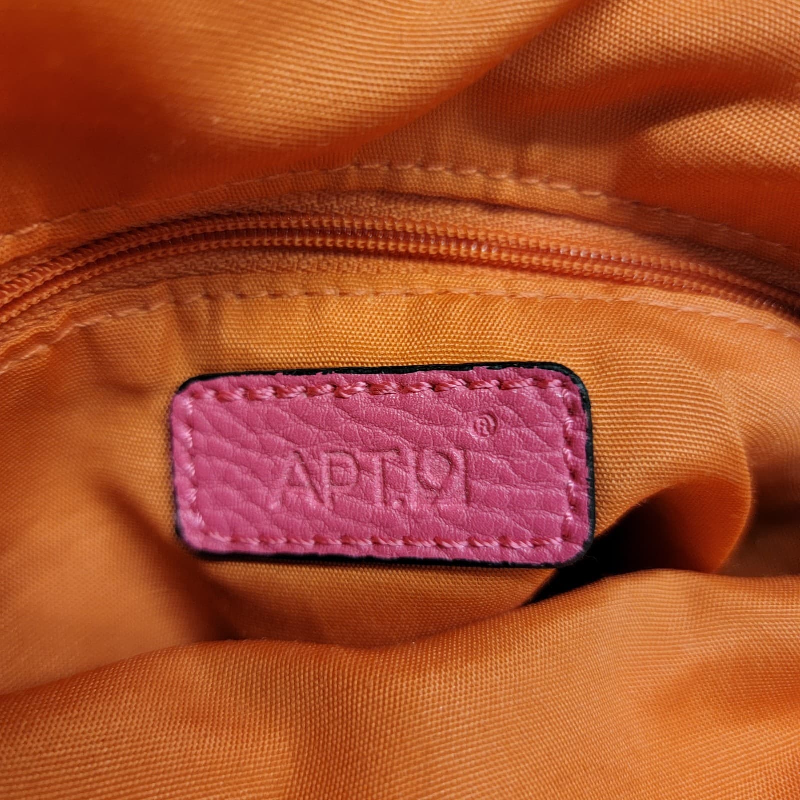 APT 9 Double Braided Handled Bag Delicious Taffy Colors Zippered Tote Closure - Thumbnail 4