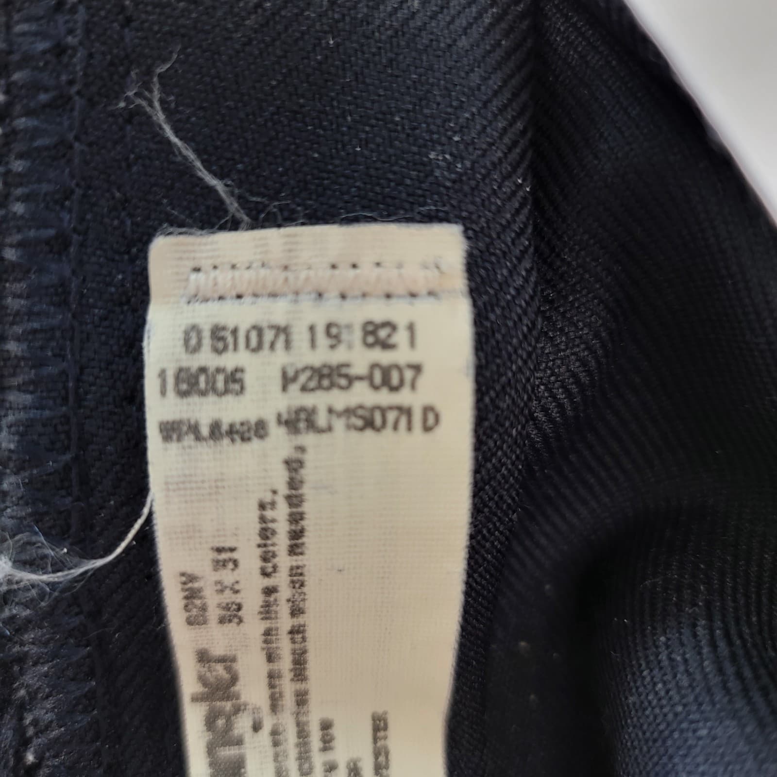 Men's Wrangler® Wrancher Navy 82NV Dress Pants Boot Cut 34x31 Pre-Owned. - Thumbnail 4