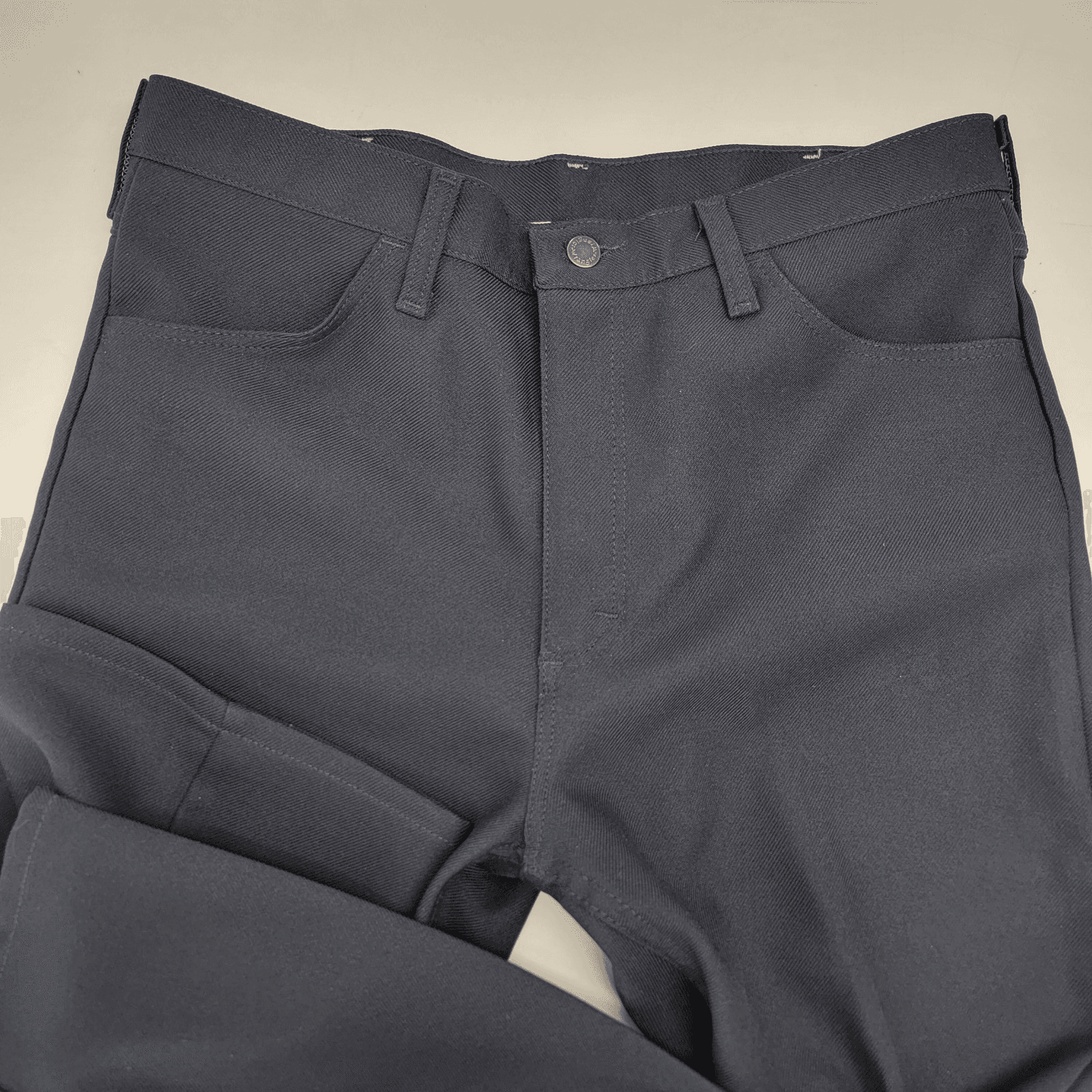 Men's Wrangler® Wrancher Navy 82NV Dress Pants Boot Cut 34x31 Pre-Owned. - Thumbnail 7