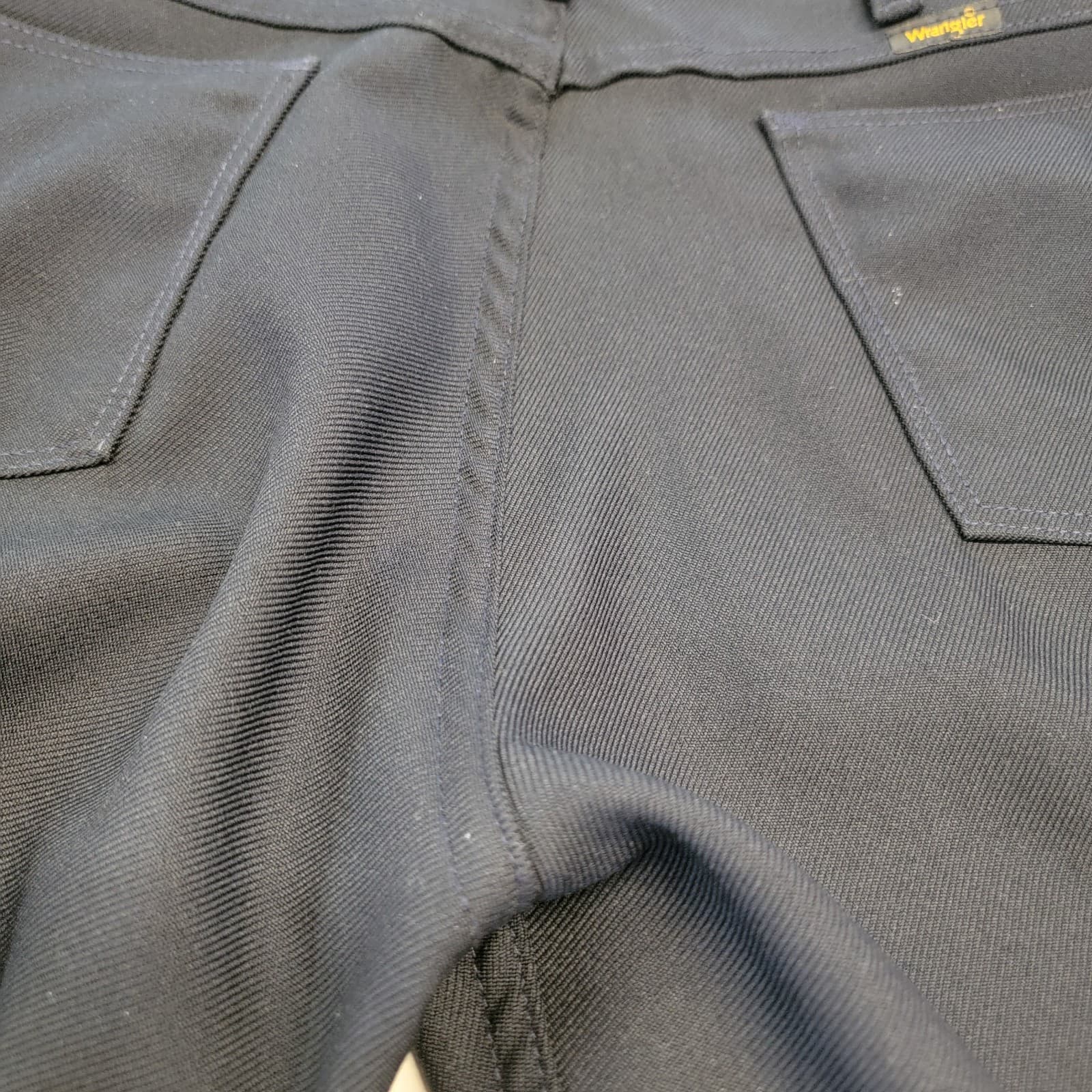 Men's Wrangler® Wrancher Navy 82NV Dress Pants Boot Cut 34x31 Pre-Owned. - Thumbnail 6