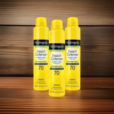 Neutrogena SPF 70 Waterproof Sunscreen Spray Lotion (5 Oz.) Sports & Outdoor Use - Thumbnail 2