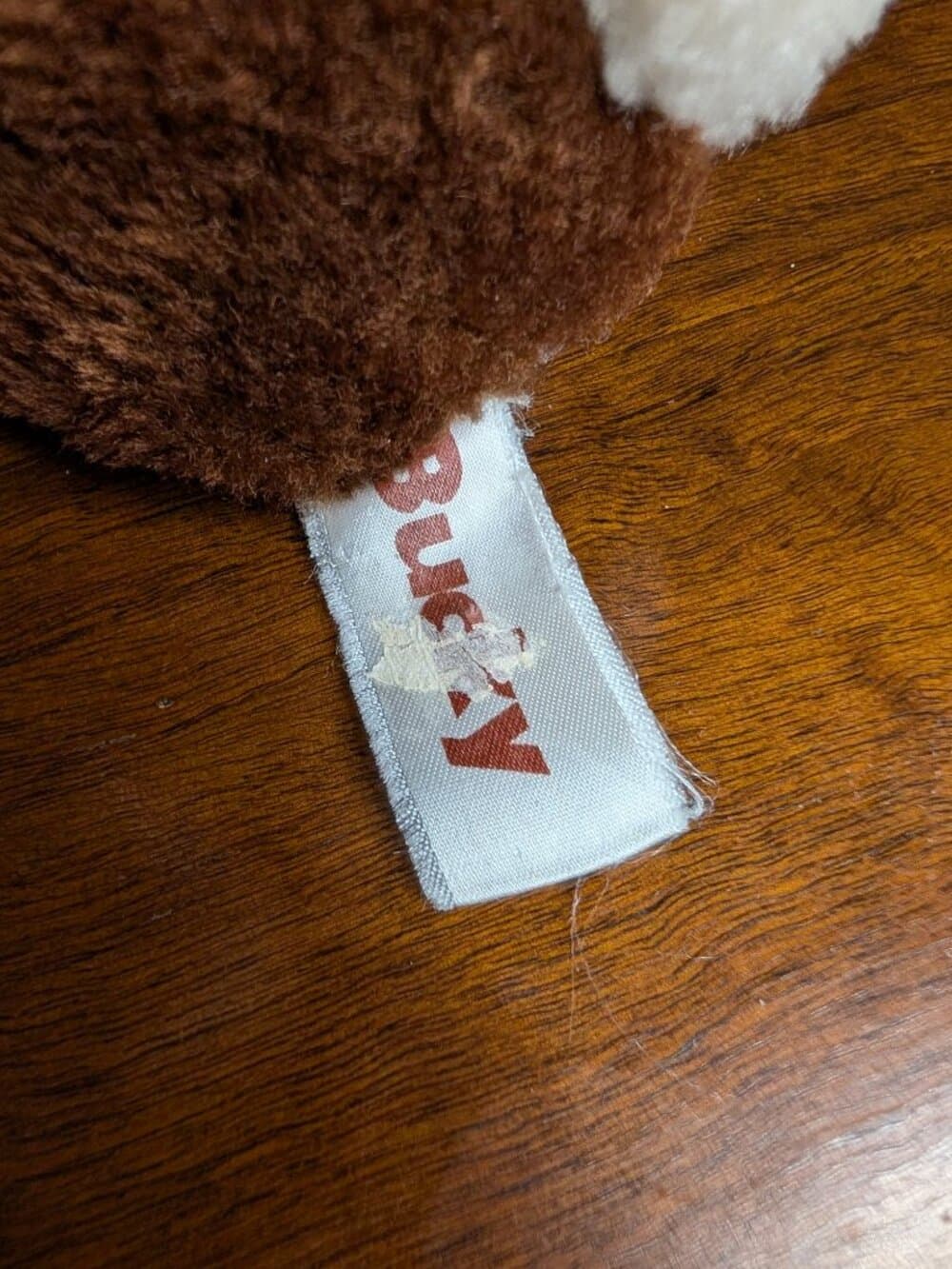 1977 Russ Berrie & Co Inc Bunny Rabbit Brown White Beanie Plush - Thumbnail 11