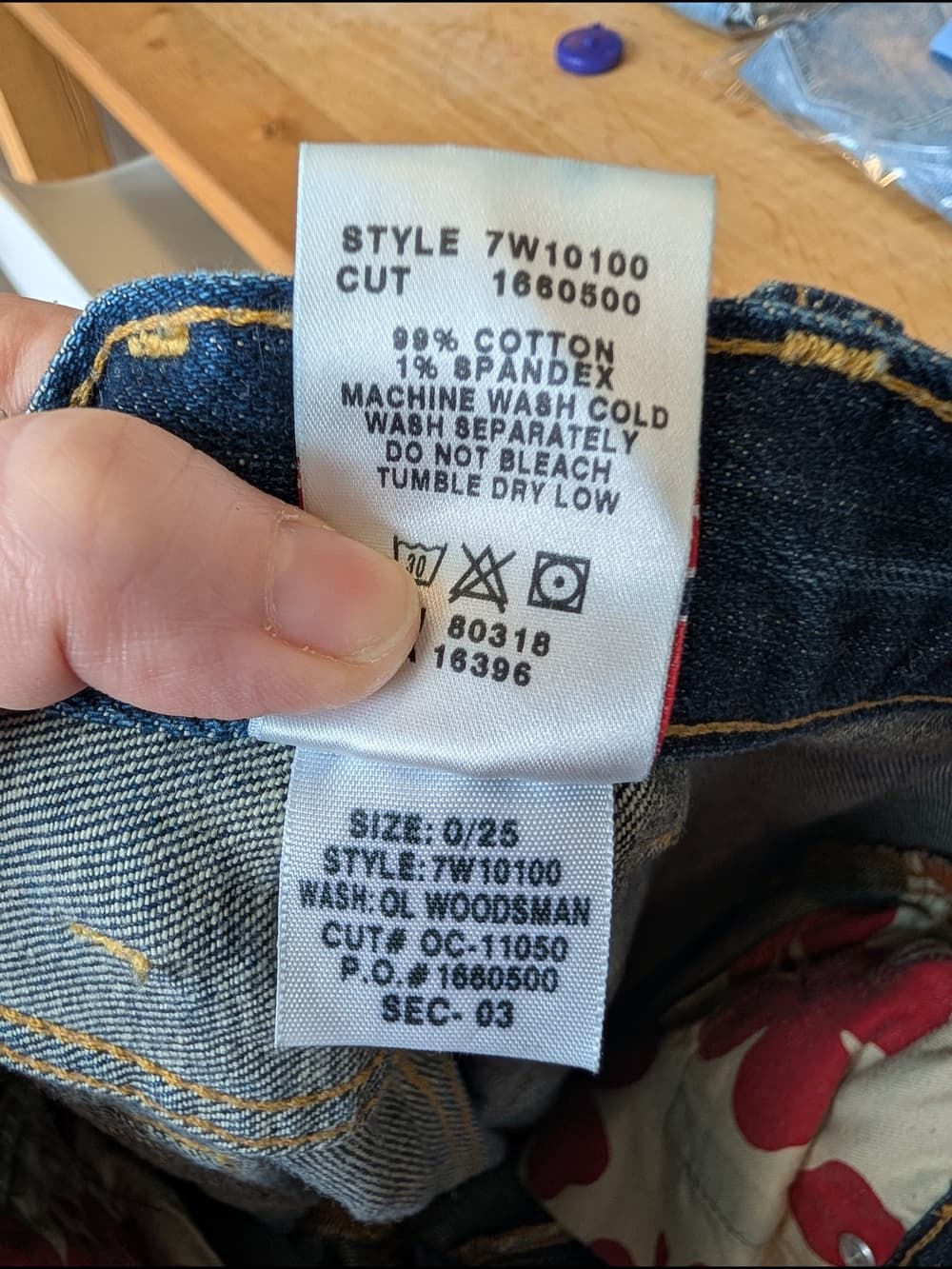 Lucky Brand Lil Maggie Boot Cut Flare Blue Jeans Embroidered Pocket Low Rise - Thumbnail 12