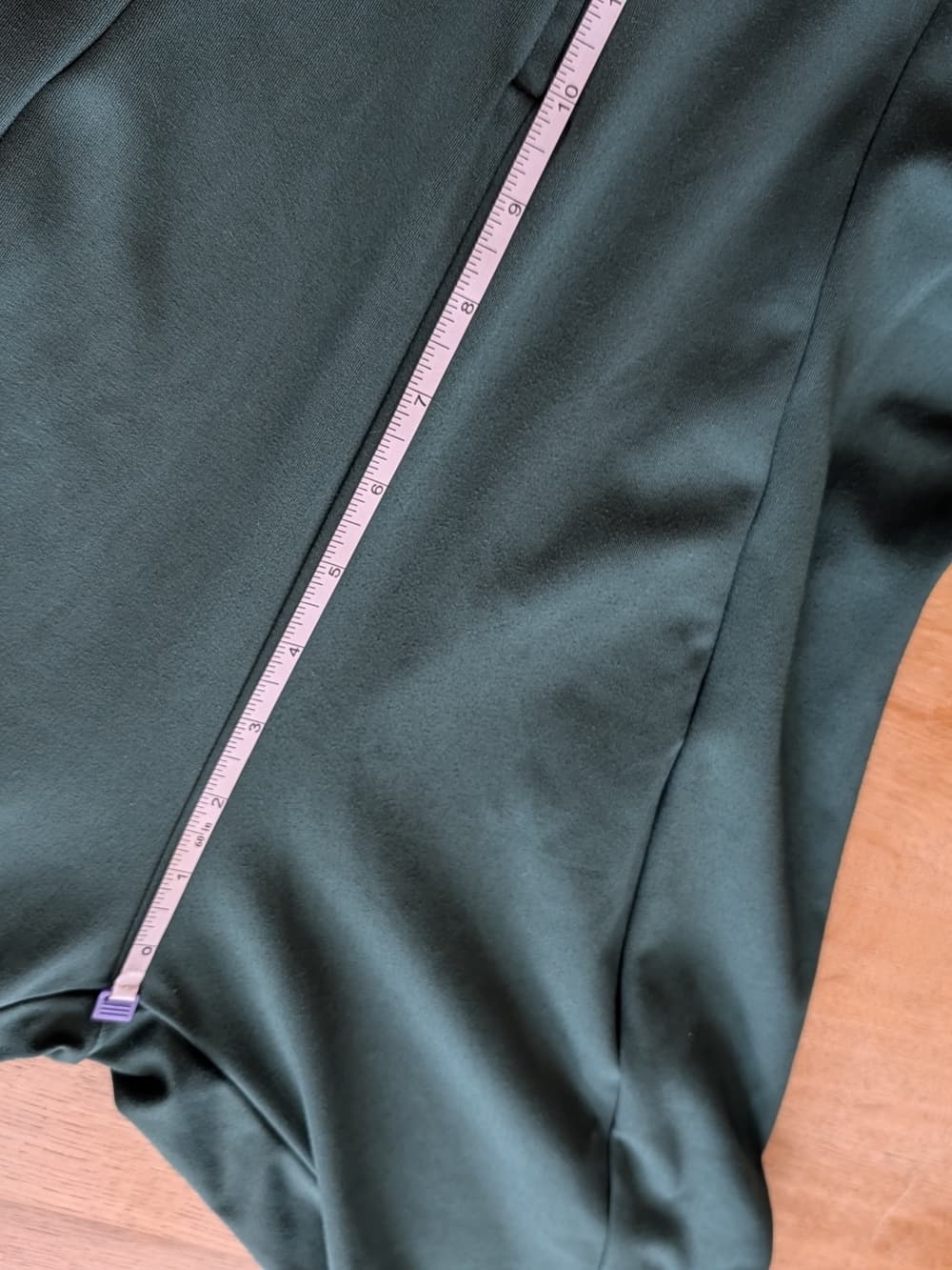 Victoria's Secret Flow Point Dark Teal Sleeveless FitnessJumpsuit with Front Zip - Thumbnail 14