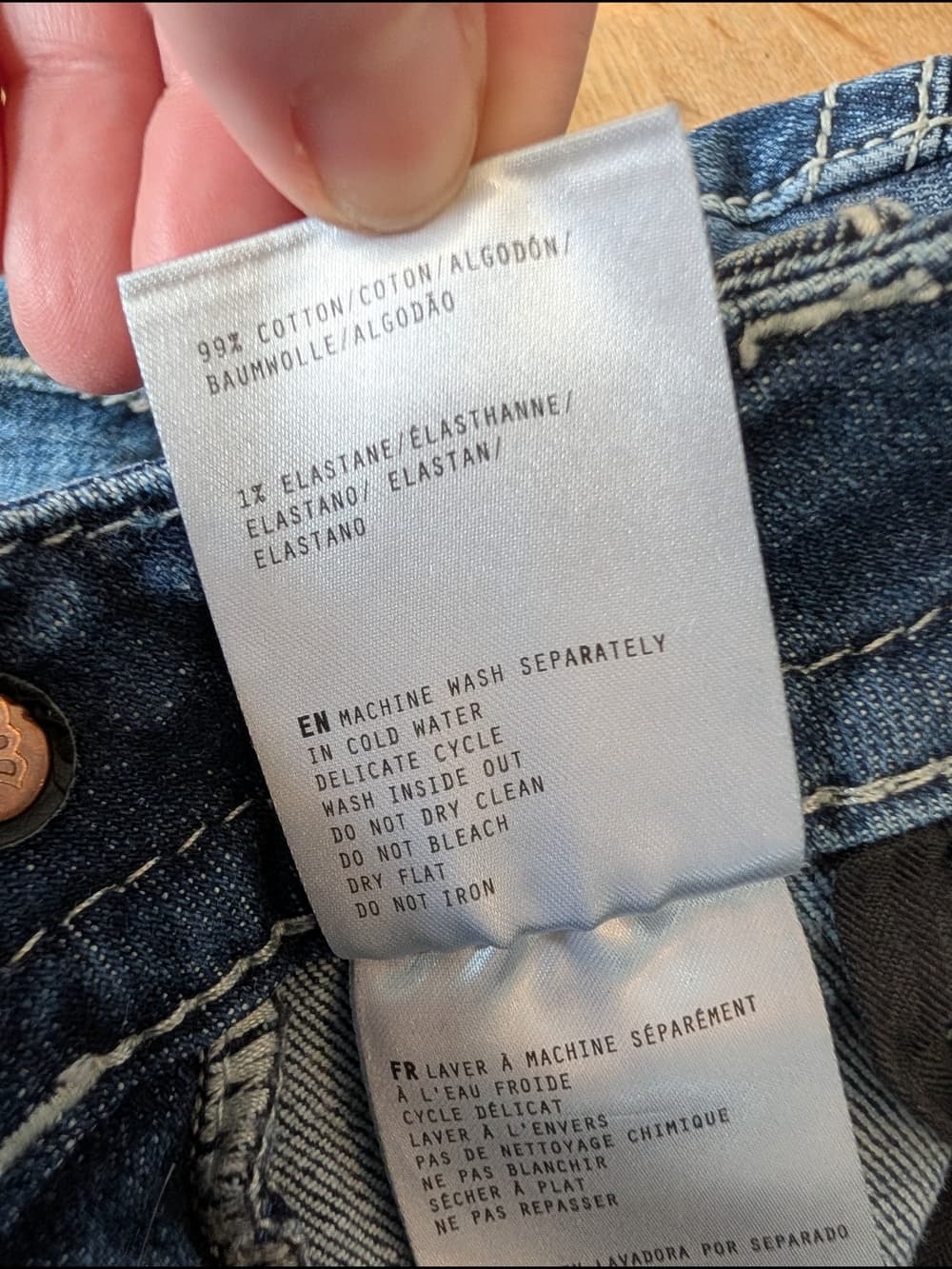 Miss Me Blue Mid-Rise Distressed Ankle Skinny Jeans With Stars And Flag - Thumbnail 7