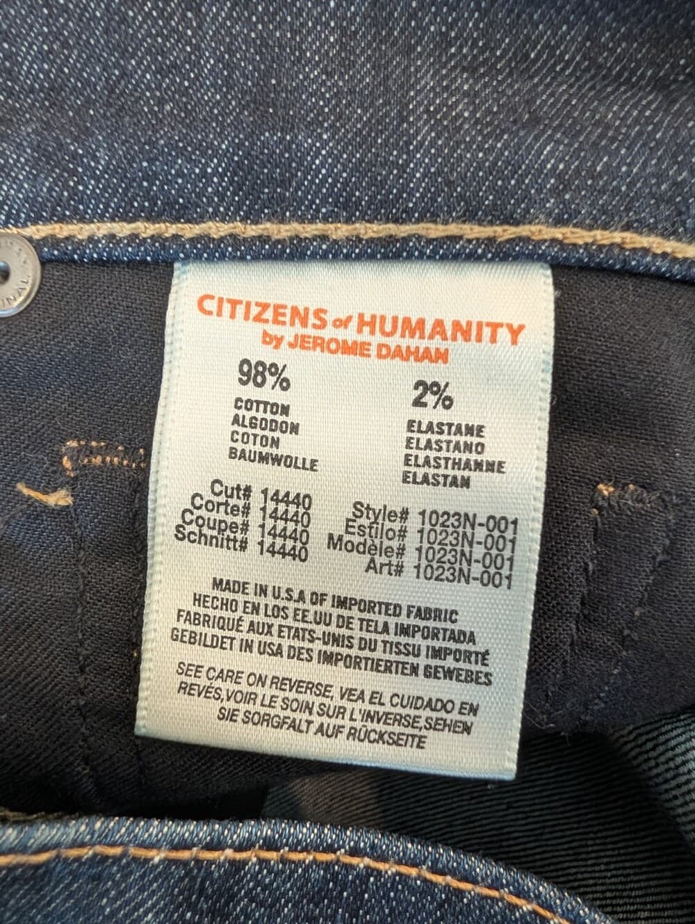 Citizens Of Humanity Dark Blue Diti Petite Boot Cut Flare Jeans - Thumbnail 12