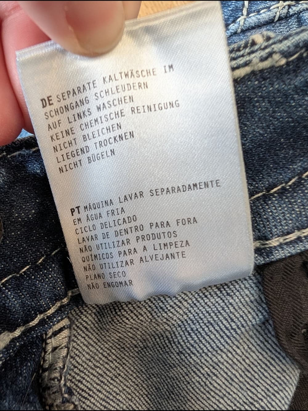 Miss Me Blue Mid-Rise Distressed Ankle Skinny Jeans With Stars And Flag - Thumbnail 9