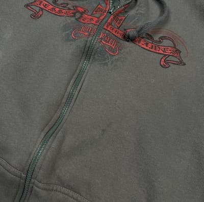 Vintage West Coast Choppers zip-up hoodie xxl - Thumbnail 4