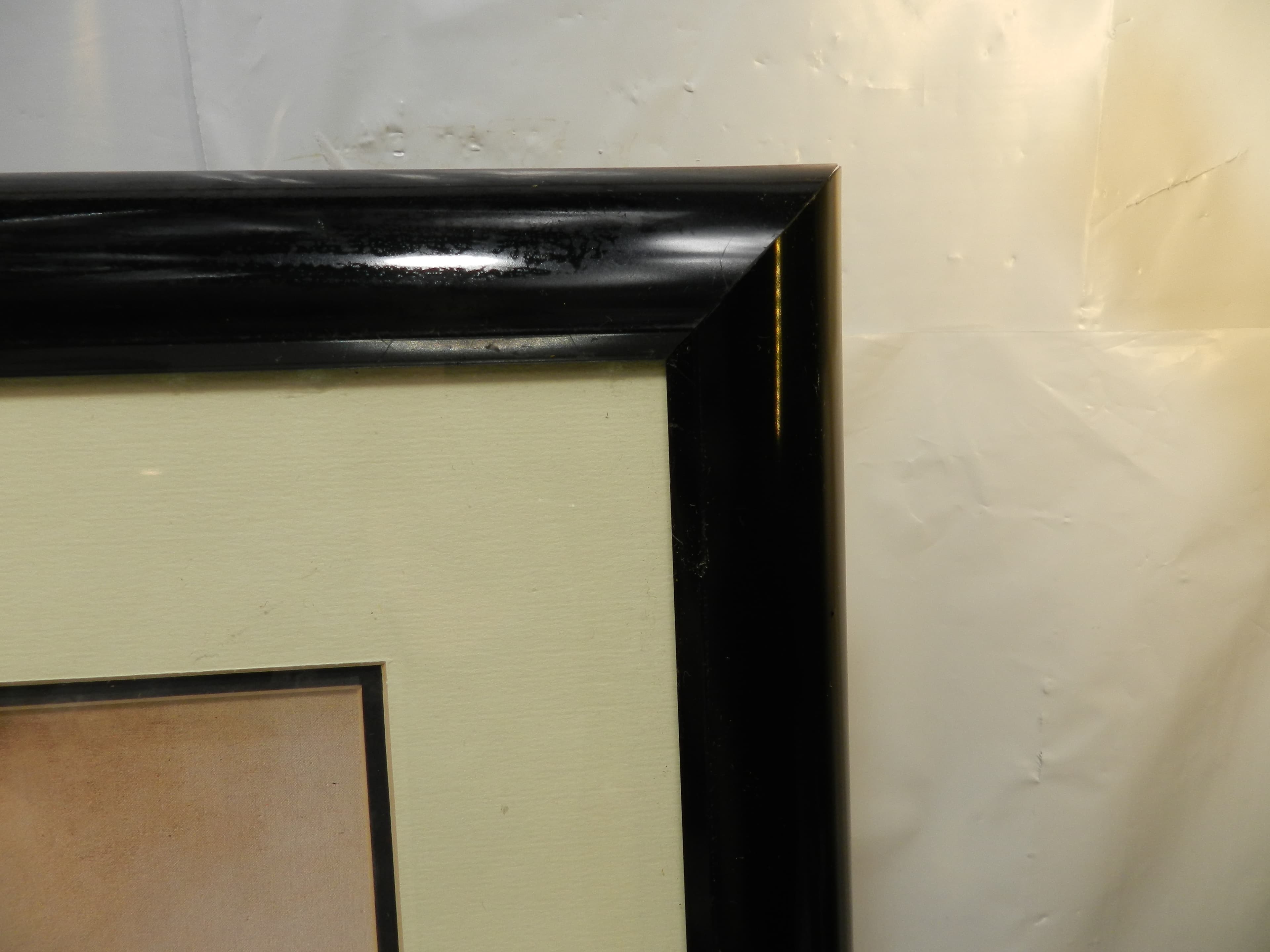 Mandolin" Framed Print artist Lucienne Ha Van Vuong 10" x 12" Prof Framed (O31S) - Thumbnail 3