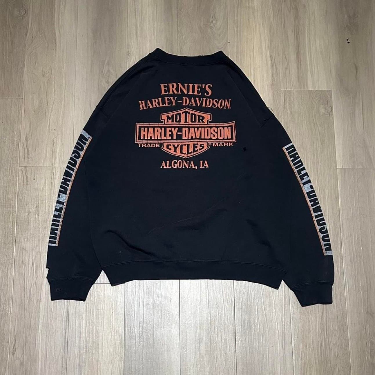 Harley-Davidson Black Graphic Sweatshirt