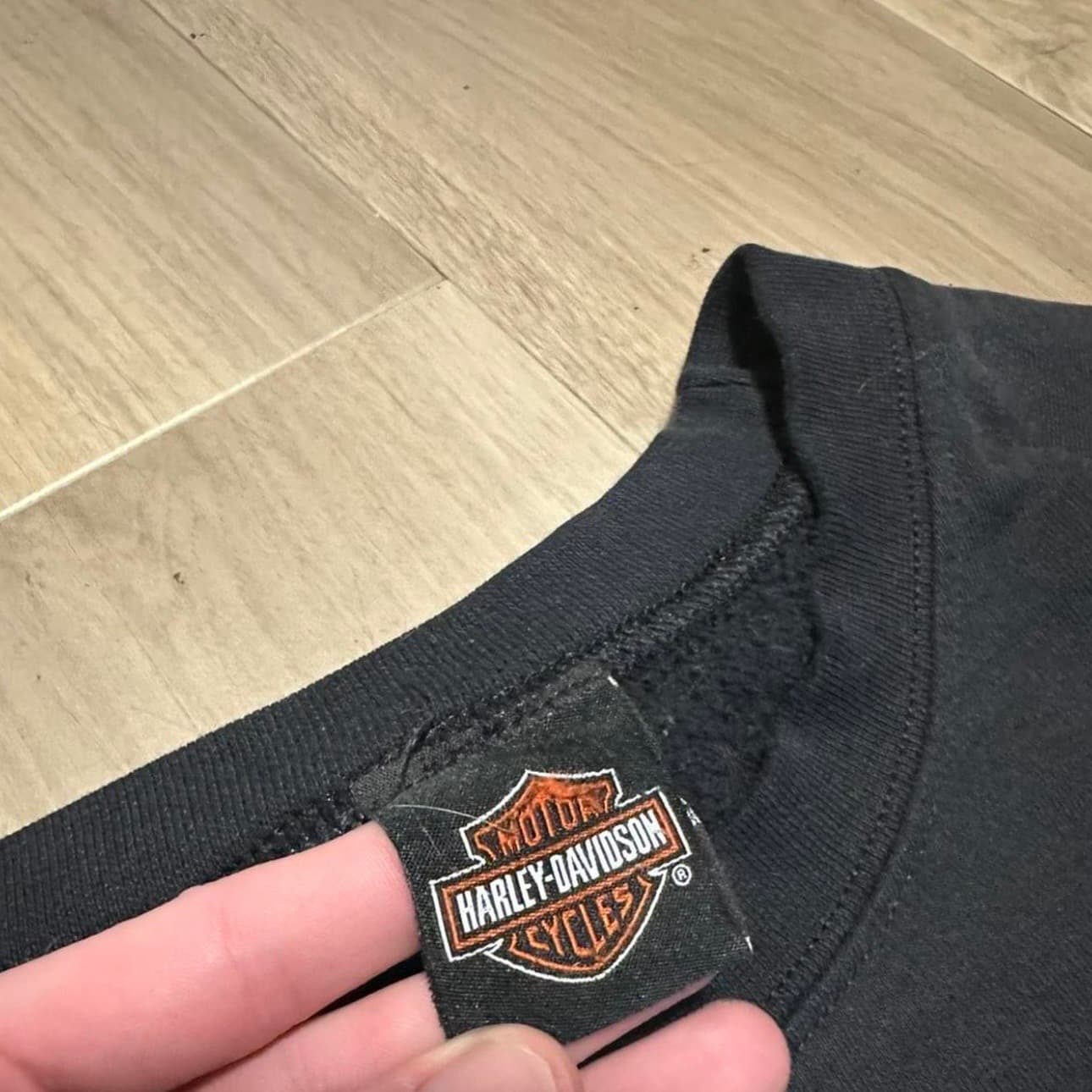 Harley-Davidson Black Graphic Sweatshirt - Thumbnail 3