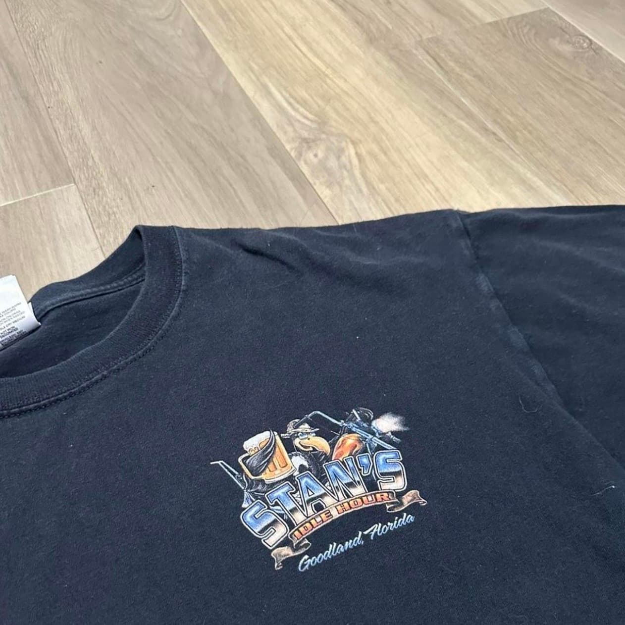 Stan's Idle Hour T-Shirt XL Black - Thumbnail 3
