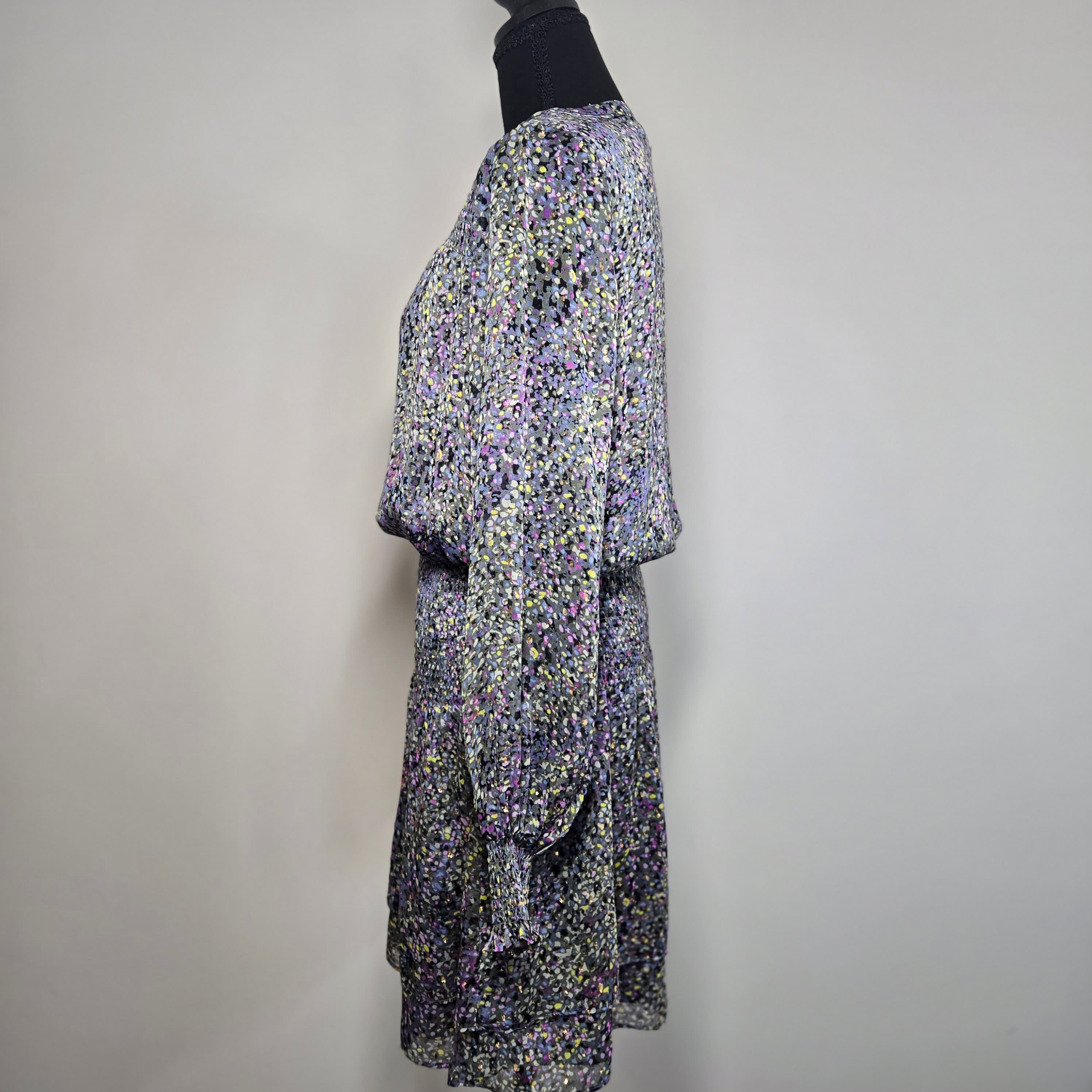 White House Black Market Floral Smocked Dress Size S - Thumbnail 11
