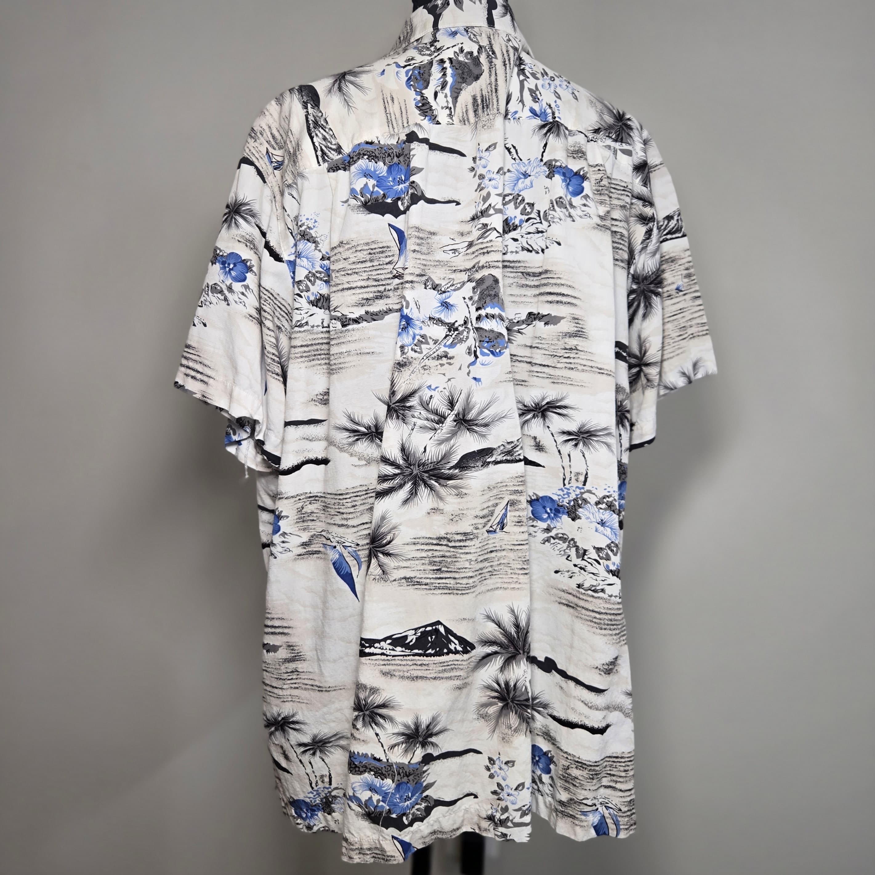 Milano Bay Hawaiian Short Sleeve Shirt Size XXL - Thumbnail 3