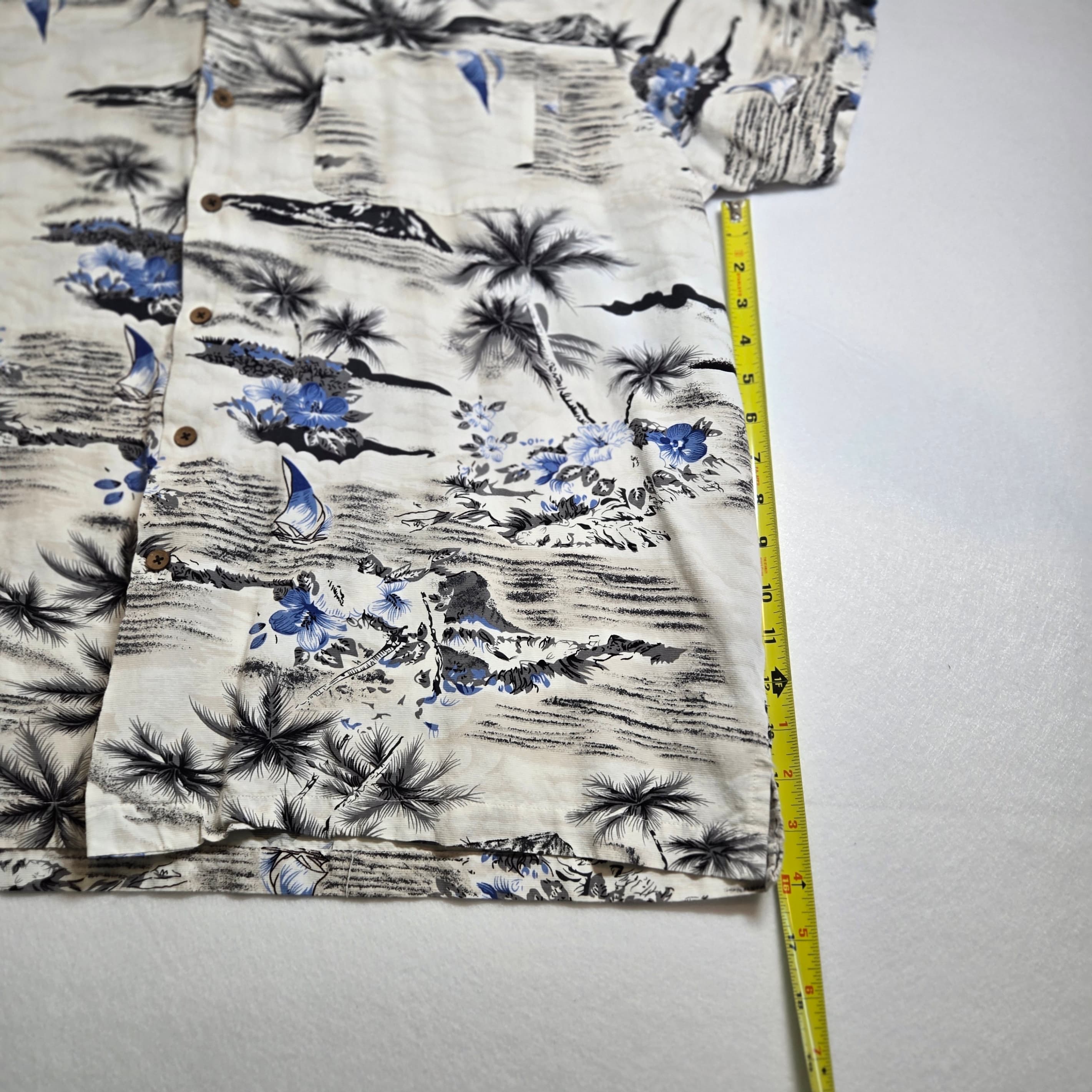 Milano Bay Hawaiian Short Sleeve Shirt Size XXL - Thumbnail 5