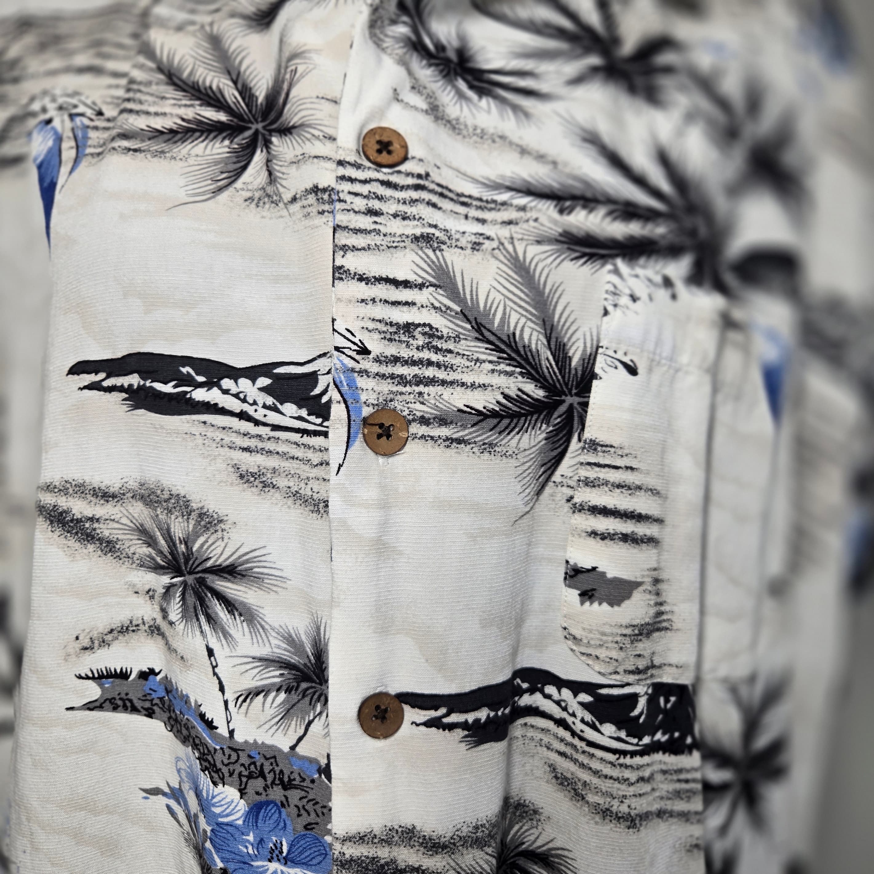 Milano Bay Hawaiian Short Sleeve Shirt Size XXL - Thumbnail 6