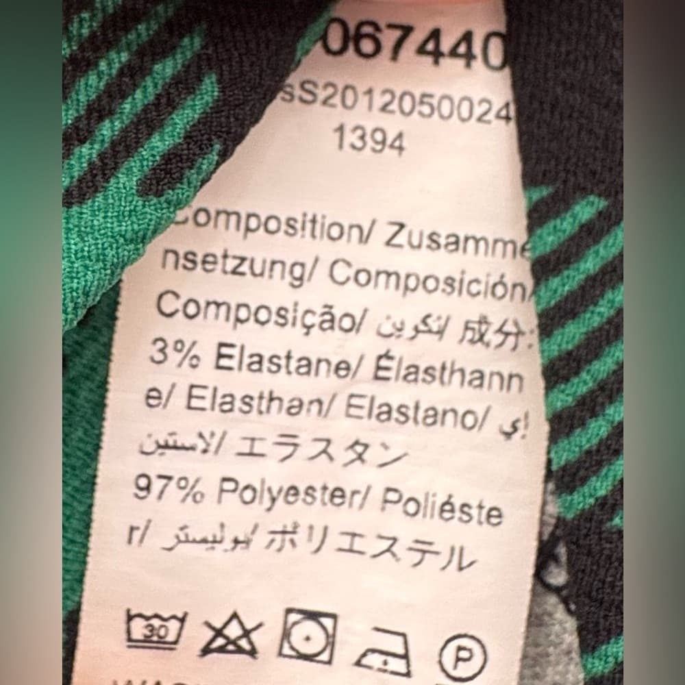 SHEIN Women's Green Black Tartan Plaid Mini Skirt Preppy Schoolgirl Size Medium - Thumbnail 3