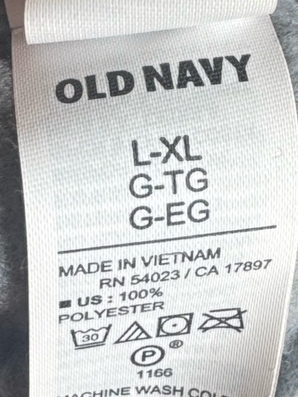 Old Navy Fleece Gloves L/XL Stretch Lightweight Cold Weather Gray - Thumbnail 3