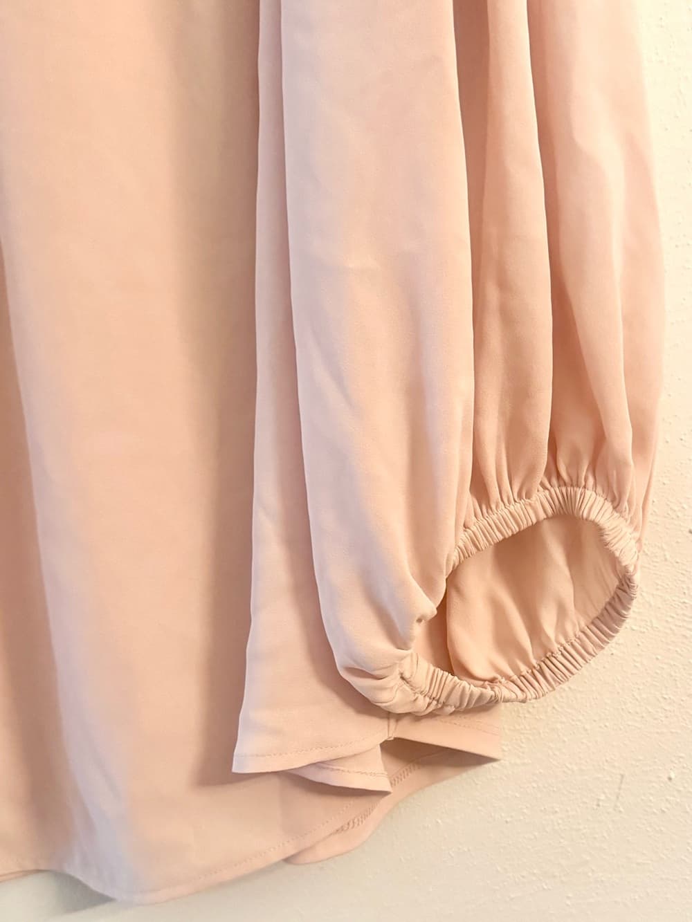 Ann Taylor Women's Blush Pink Puff Sleeve Relaxed Fit Top Size XXL - Thumbnail 3