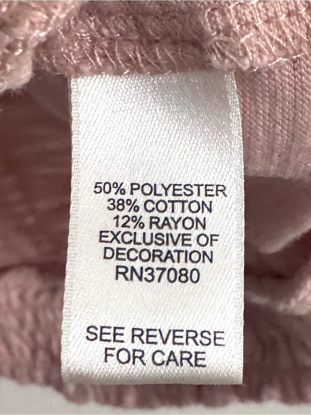 C Est. 1946 Blush Pink Boho Off Shoulder Eyelet Lace Top XL Bell Sleeve Tassel - Thumbnail 7