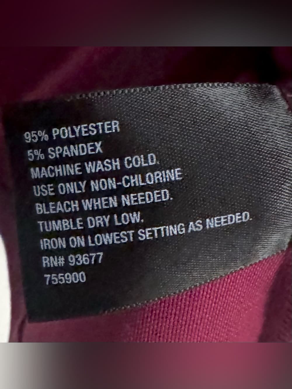 East 5th Burgundy Sleeveless Scoop Neck Tank Top S Stretch Minimalist Layering - Thumbnail 6