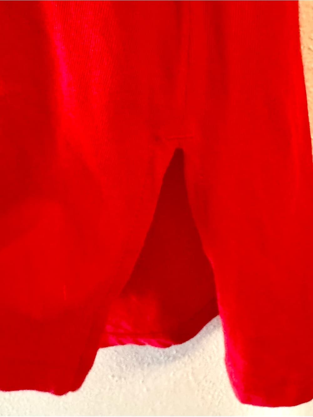 Terra & Sky Women's Red Cotton Modal Side Slit Tunic Top Plus Size 1X - Thumbnail 4