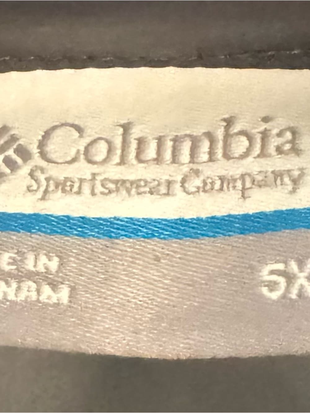 Columbia Men's Tan Gray Windbreaker Jacket Lightweight Full Zip 5X Big & Tall - Thumbnail 5