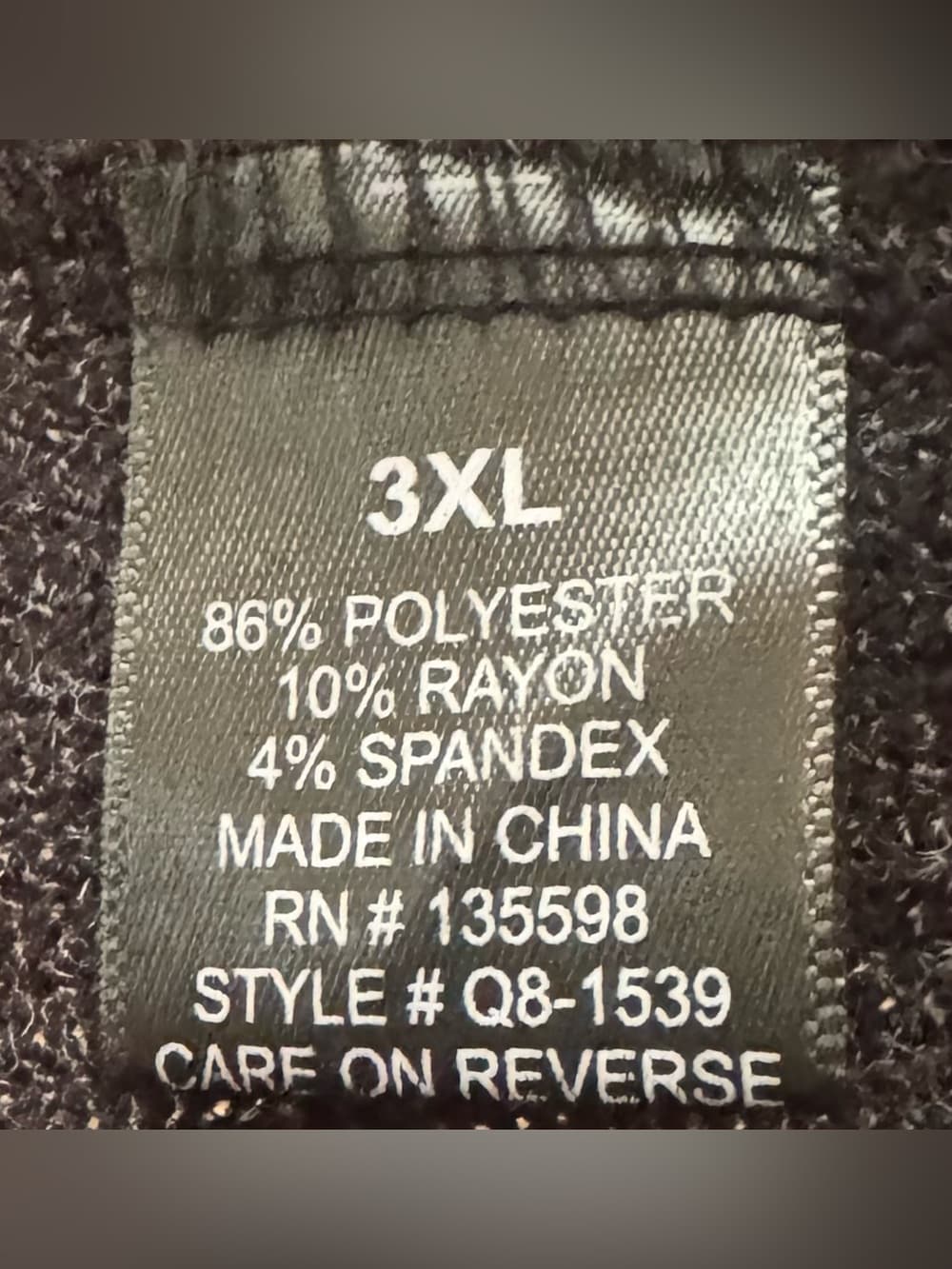 Cure. Women's Charcoal Gray Lace-Up Open Front Cardigan Grommet Plus Size 3X - Thumbnail 5