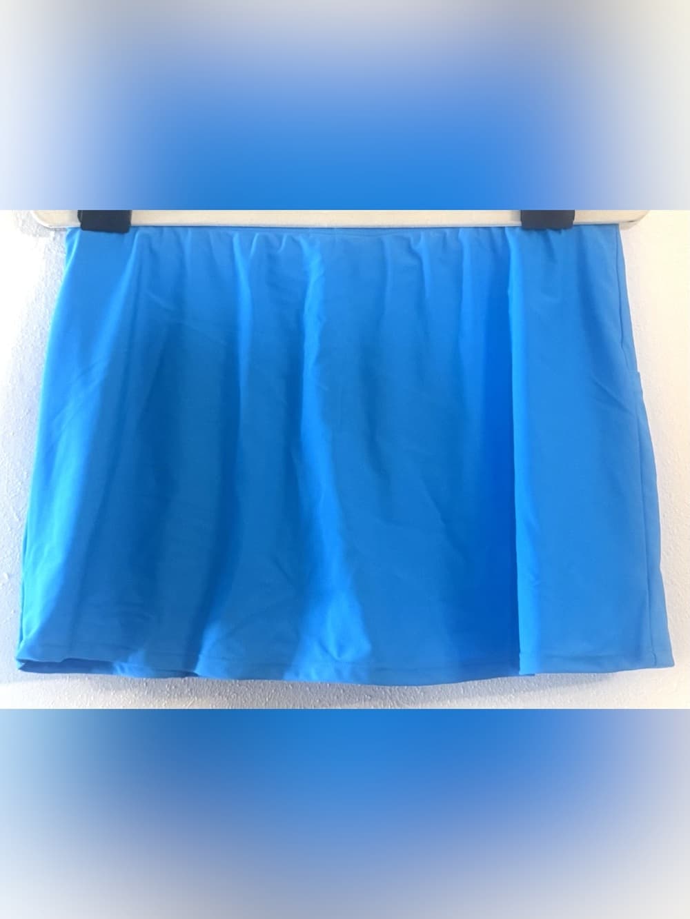 Crown & Ivy Electric Blue Swim Skirt Skort 10 - Thumbnail 2
