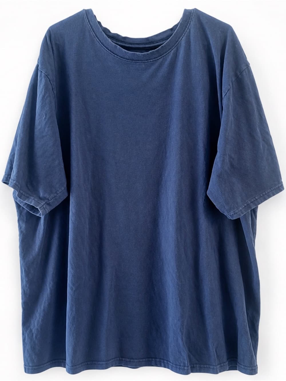 BCG Men's Blue Cotton Short Sleeve Tee Size 4XL Big & Tall - Thumbnail 6