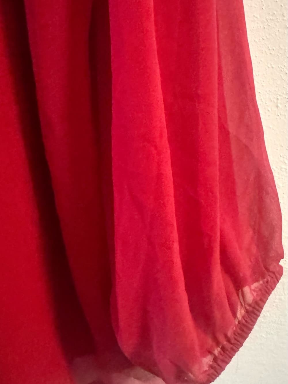 Jaclyn Smith Women's Red Jeweled V-Neck Long Sleeve Blouse Plus Size 2X - Thumbnail 4