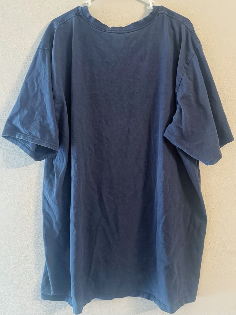 BCG Men's Blue Cotton Short Sleeve Tee Size 4XL Big & Tall - Thumbnail 2