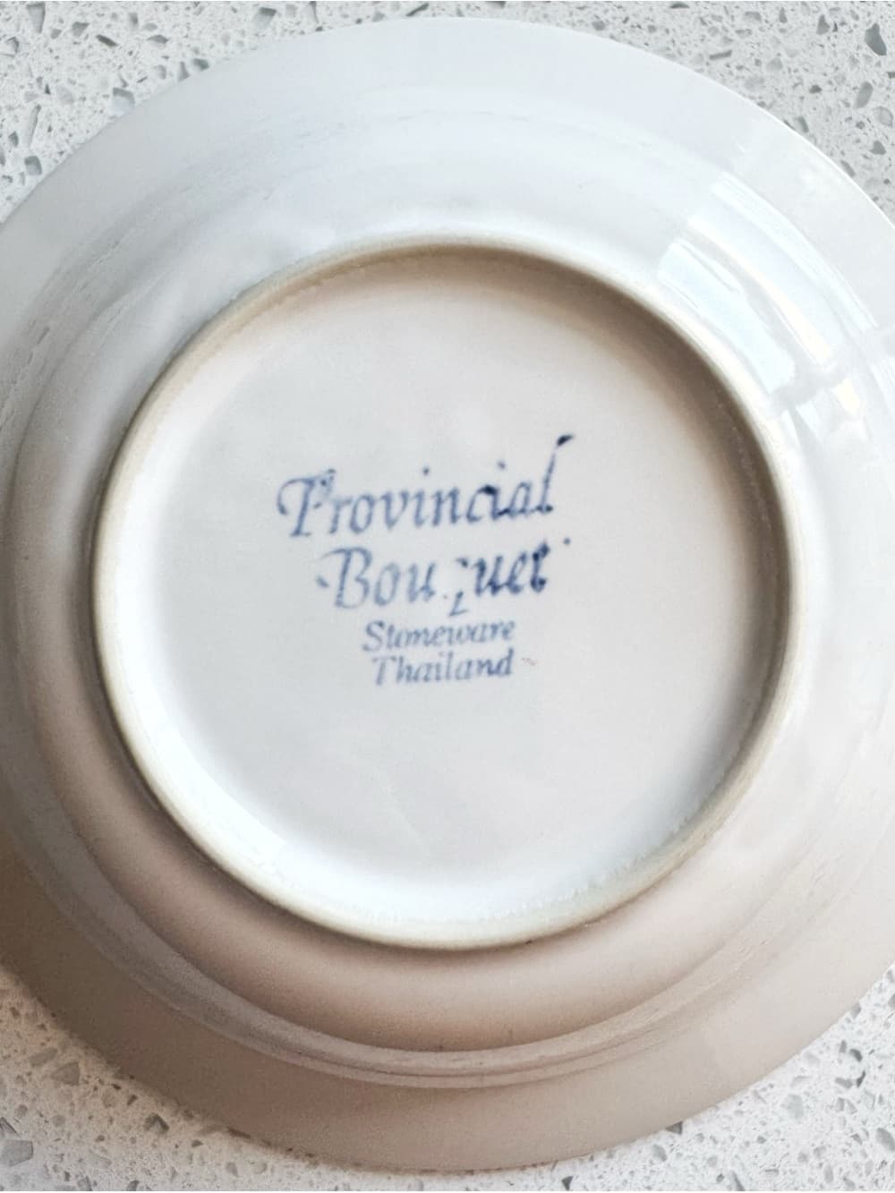 Provincial Bouquet Thailand Stoneware Floral Cereal Bowls Set of 5 - Thumbnail 5