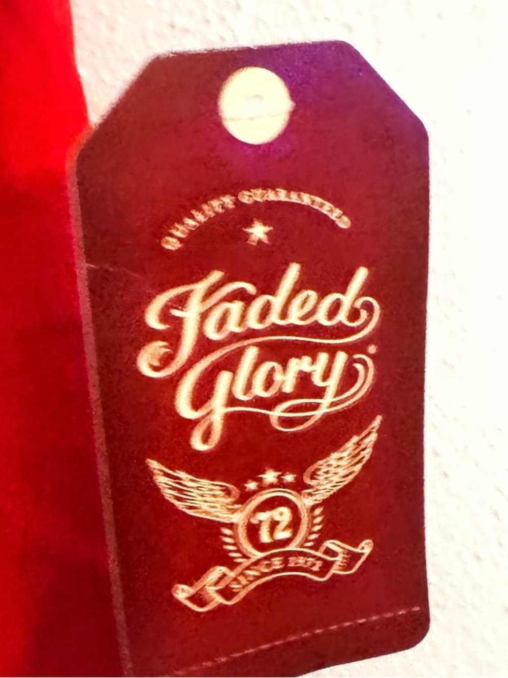 NWT Faded Glory Red Cami Tank XXL Plus Size Flowy Adjustable Strap - Thumbnail 4