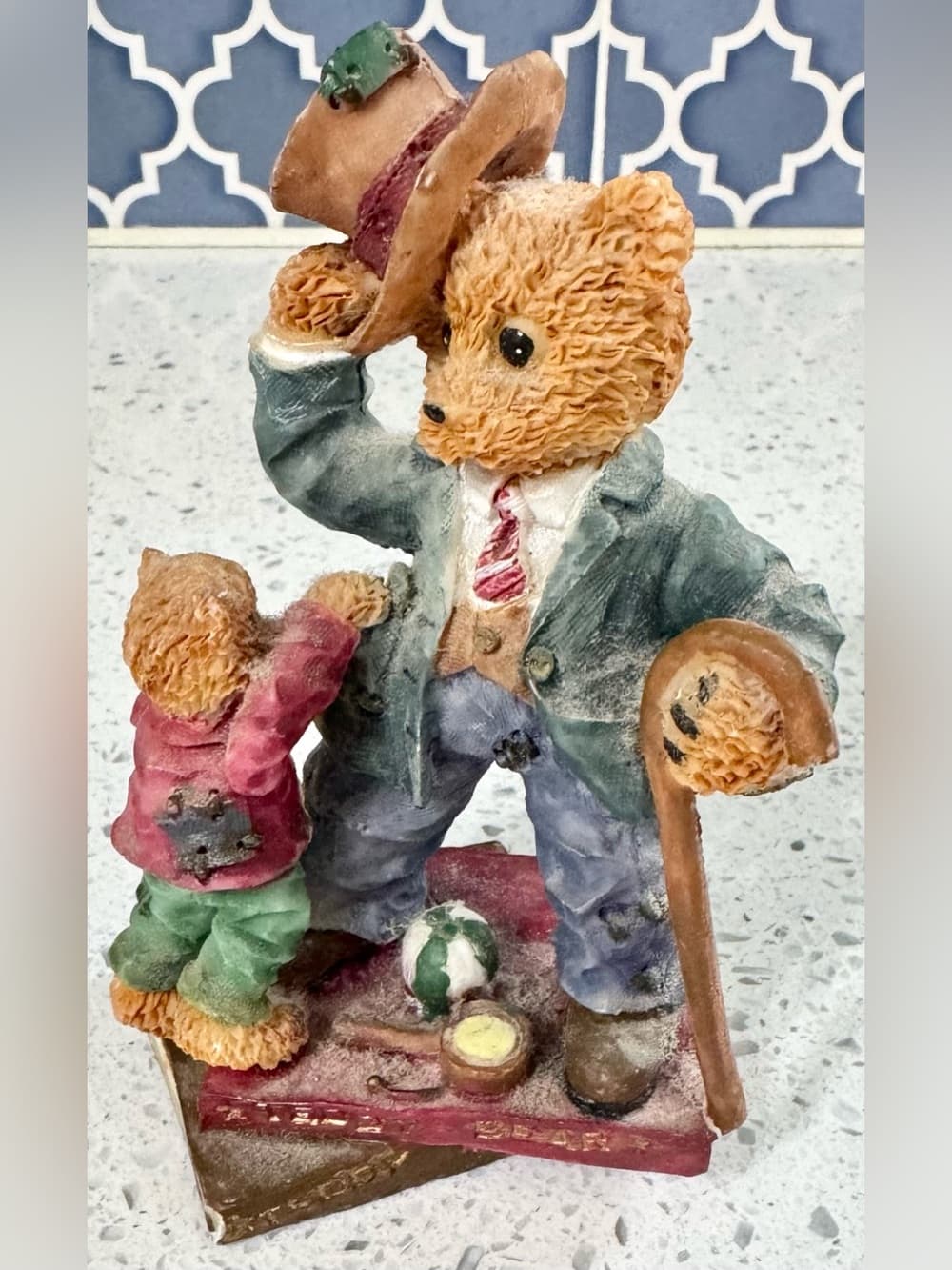 Boyds Bears Teacher Apple Figurine School Decor Collectible