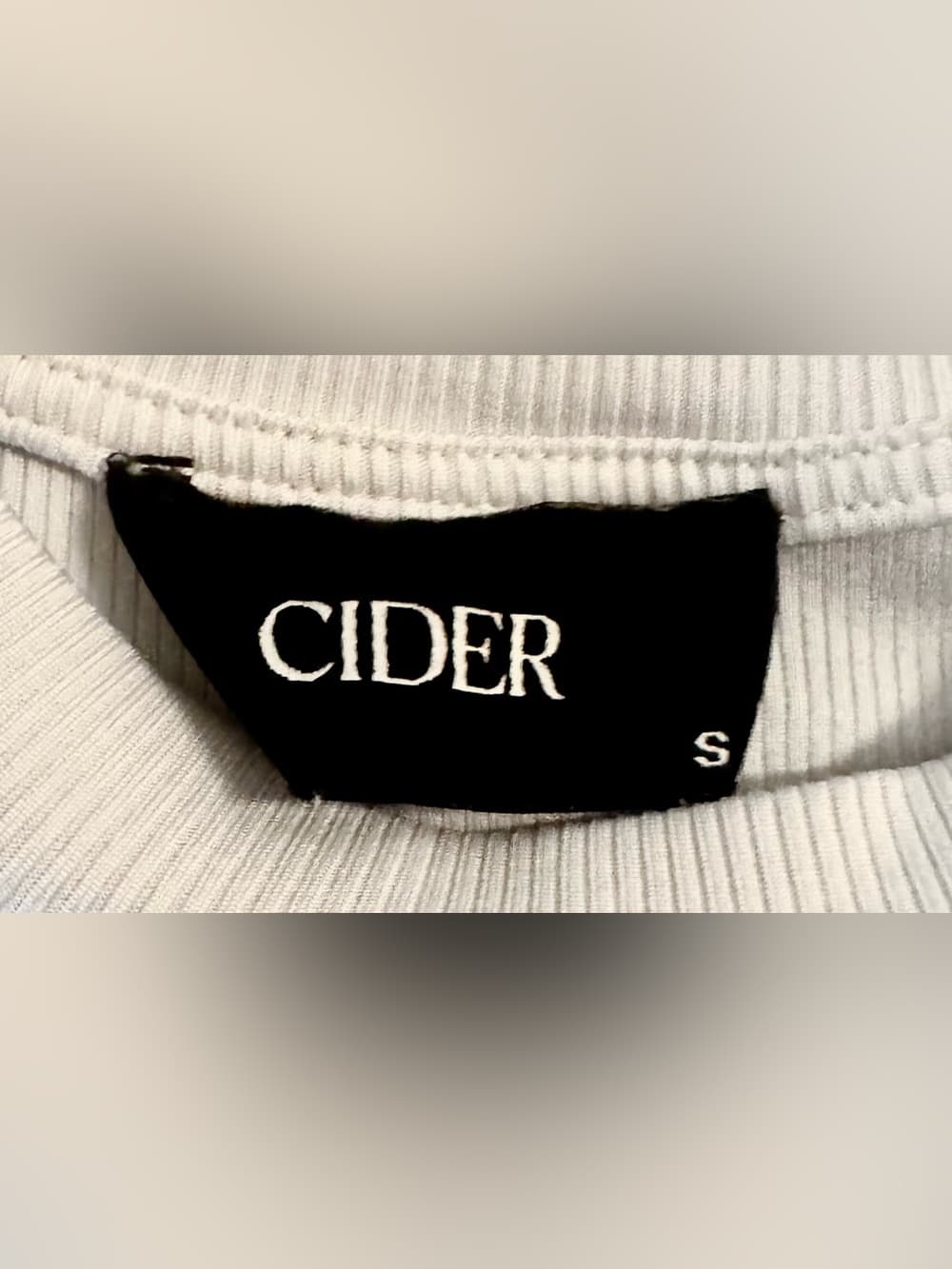 Cider Light Blue Ribbed Sleeveless Tank S - Thumbnail 4