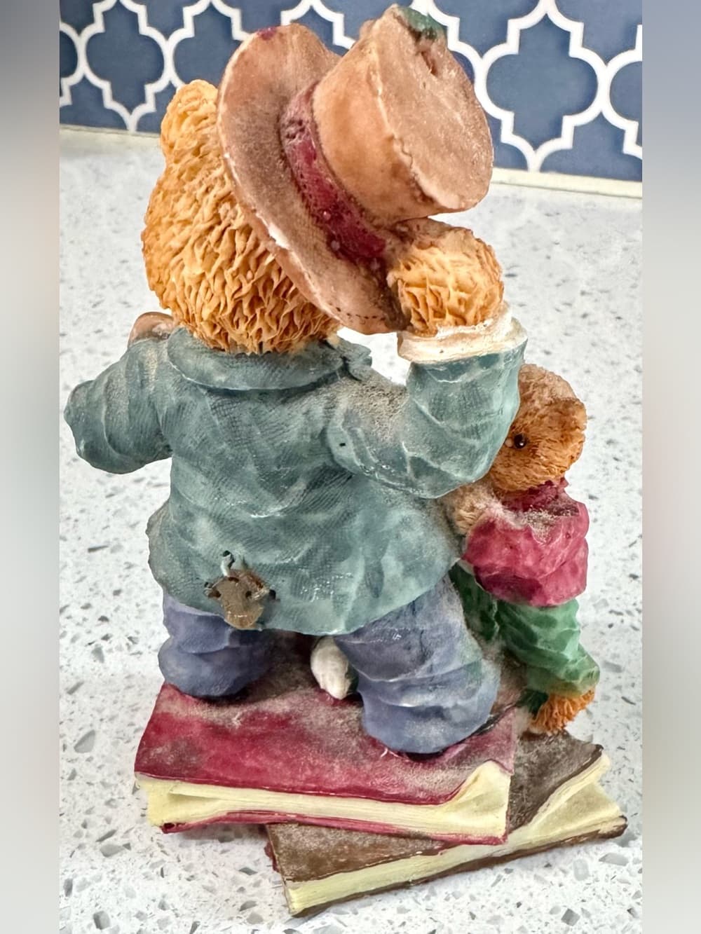 Boyds Bears Teacher Apple Figurine School Decor Collectible - Thumbnail 3