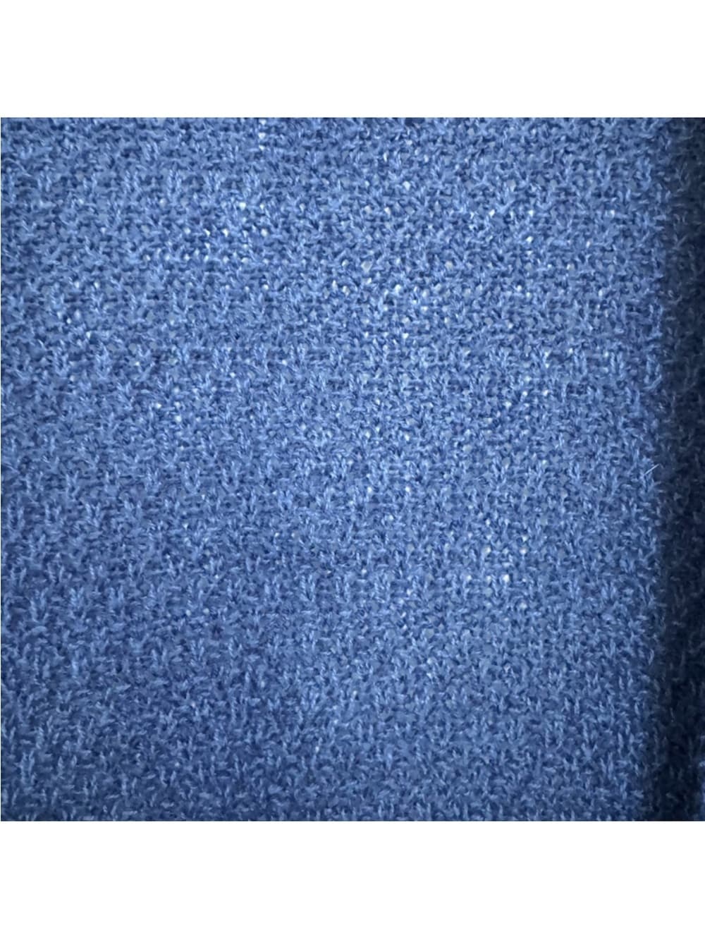 SO Blue Textured Knit Open Front Long Cardigan S - Thumbnail 5