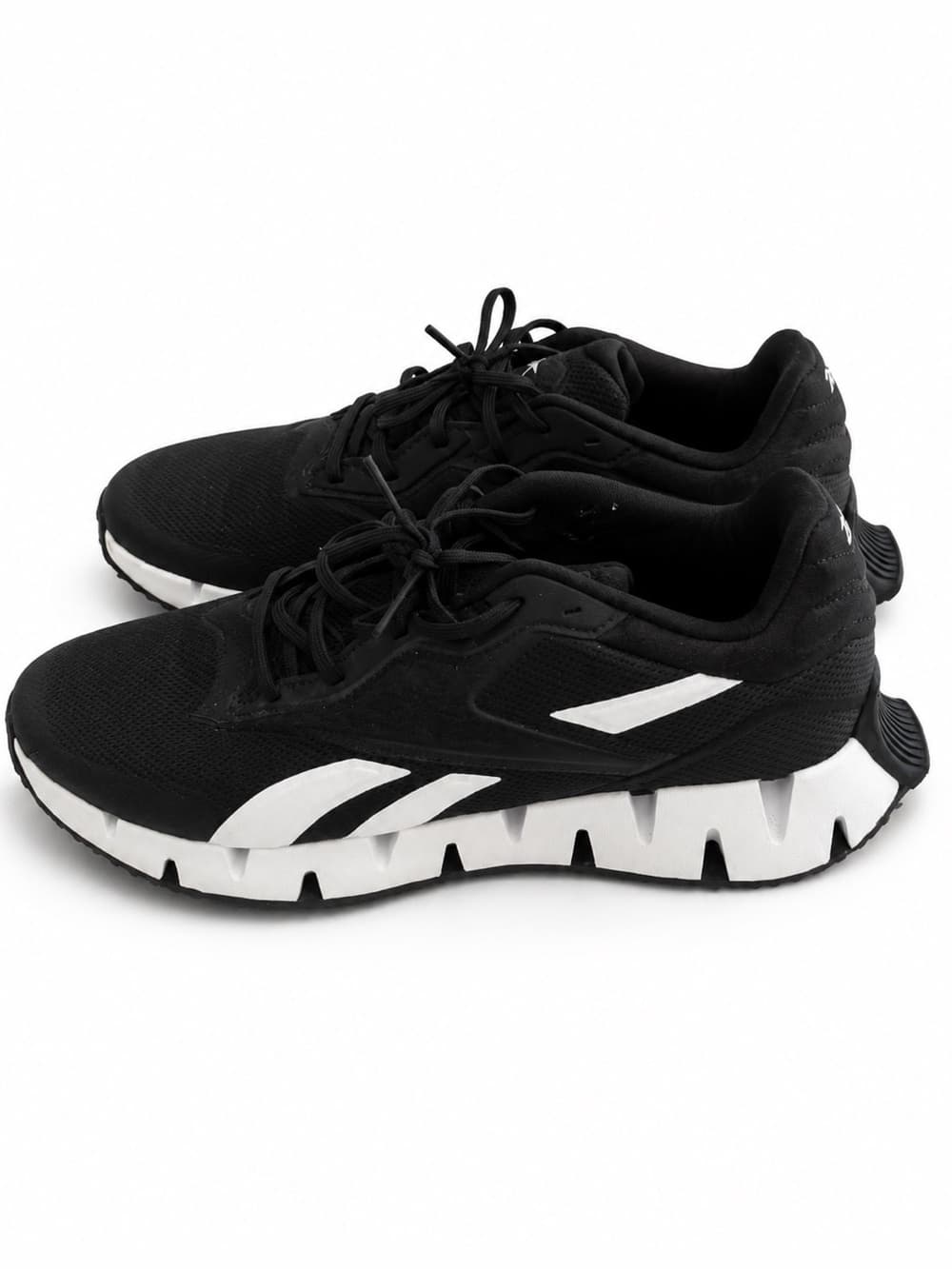 Reebok Mens Black White Running Shoes 10.5 - Thumbnail 7