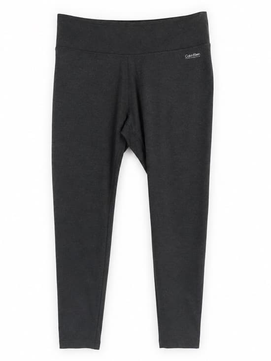 Calvin Klein Gray Performance Leggings 1X Plus Quick Dry Athletic - Thumbnail 9