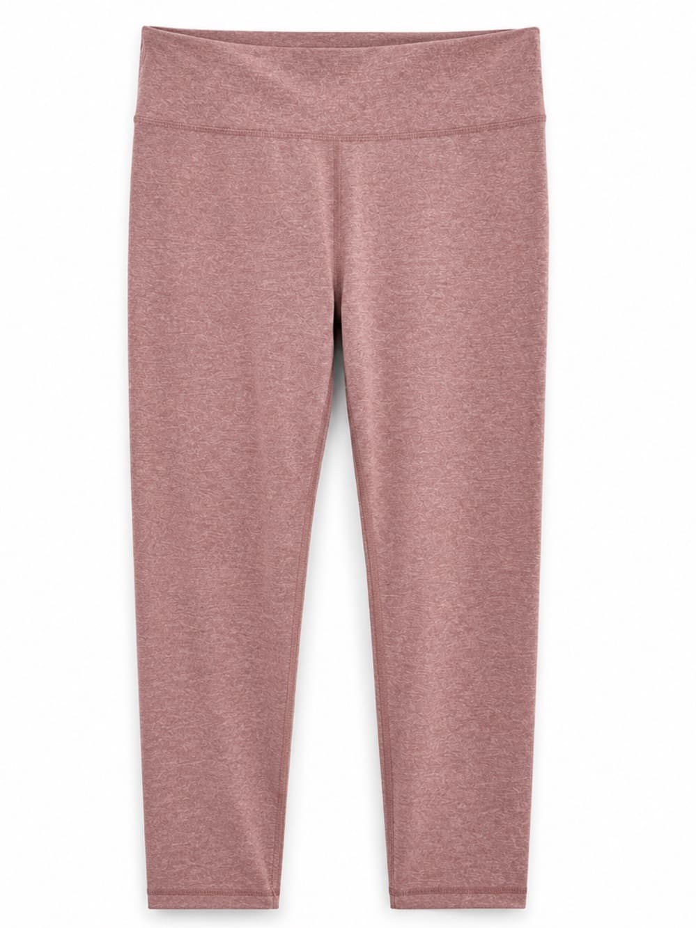 Old Navy Pink Heathered High Rise Active Leggings M Stretch Athletic - Thumbnail 8