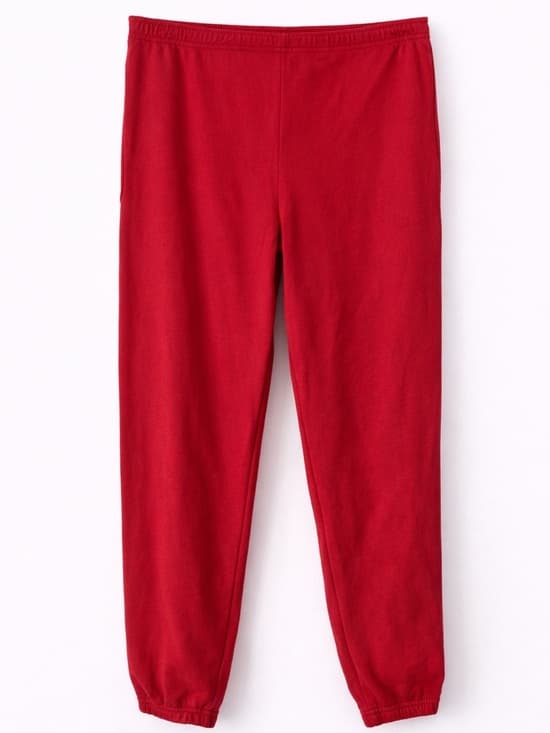 Yacht & Smith Raspberry Jogger Sweatpants 2X Drawstring Casual Lounge - Thumbnail 8