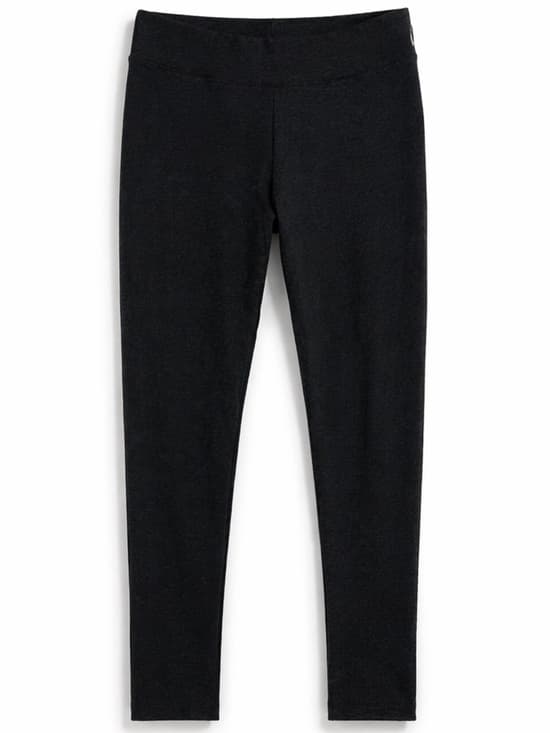 Ann Taylor Black Pull On Leggings Size 4 Slim Fit Stretch Rayon Workwear - Thumbnail 6