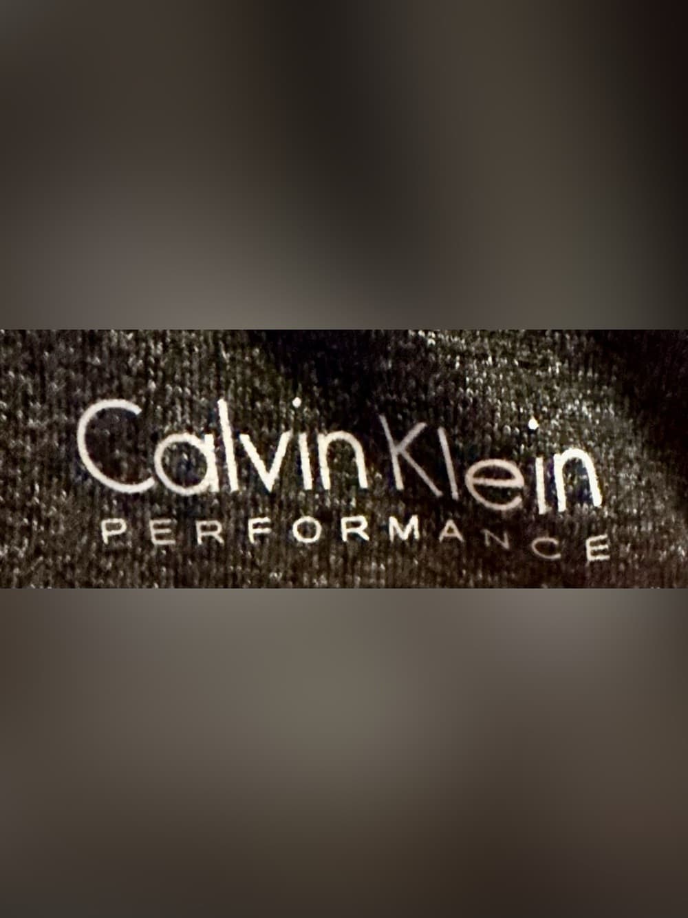 Calvin Klein Gray Performance Leggings 1X Plus Quick Dry Athletic - Thumbnail 4