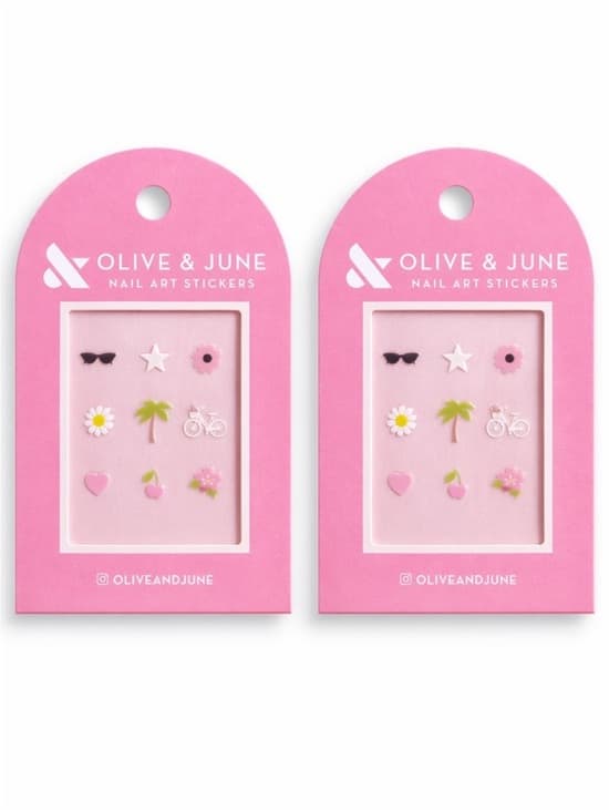 Olive & June Pink Summer Nail Art Stickers 2 Pack NWT - Thumbnail 7