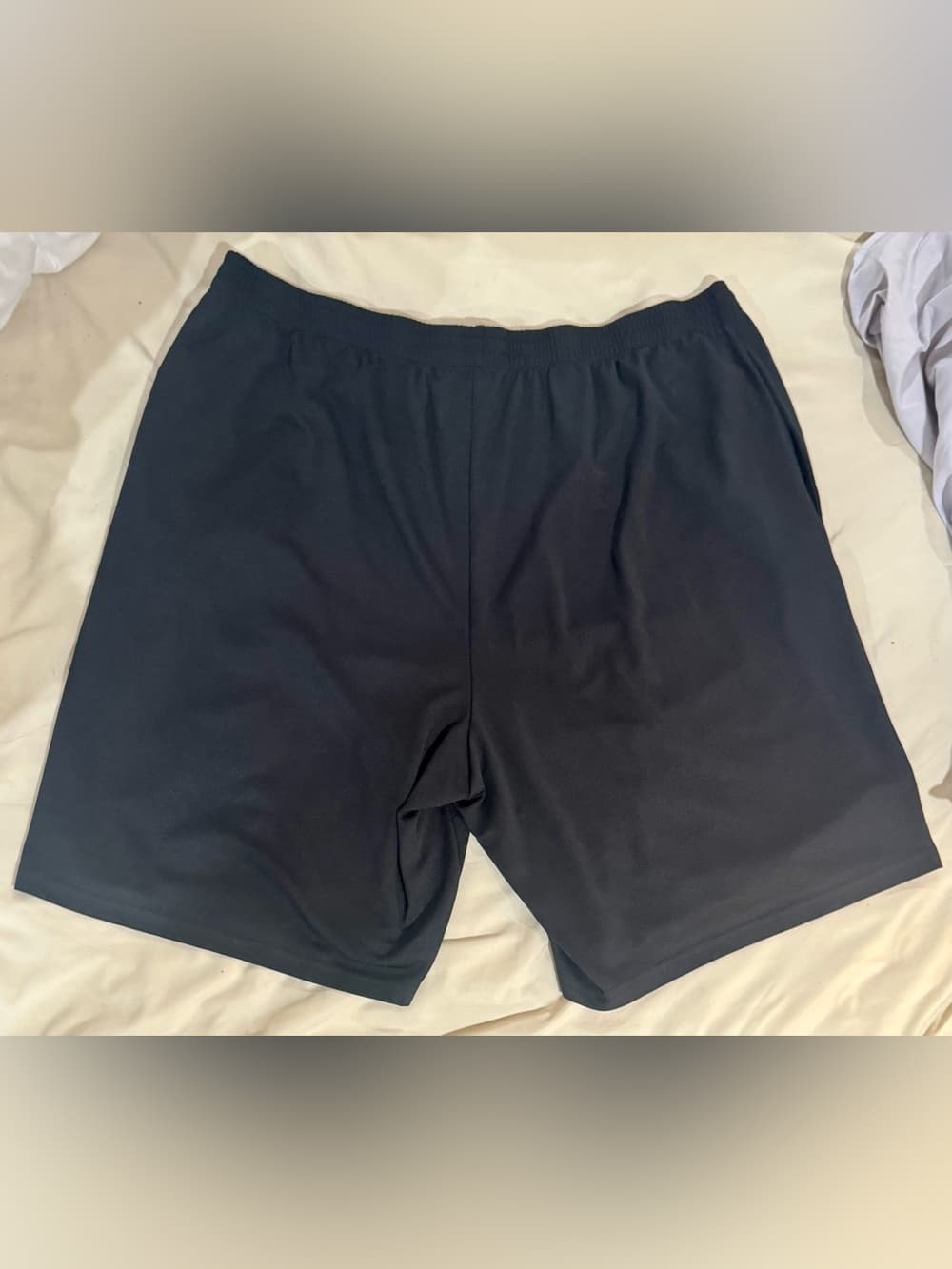 Amazon Essentials Black Knit Pull On Athletic Shorts 3XL Big & Tall - Thumbnail 2