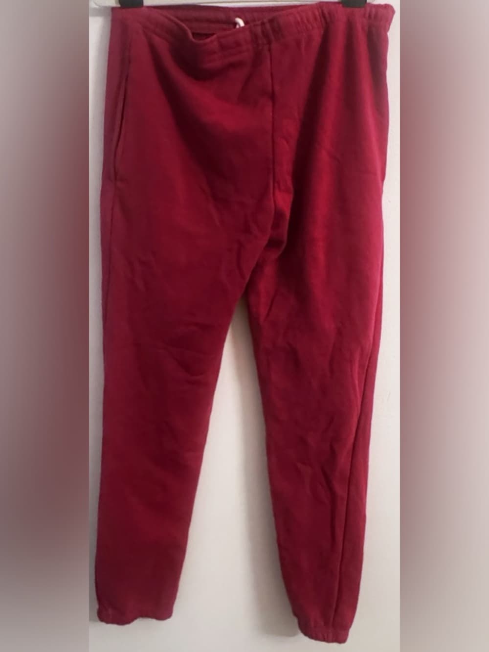 Yacht & Smith Raspberry Jogger Sweatpants 2X Drawstring Casual Lounge - Thumbnail 2